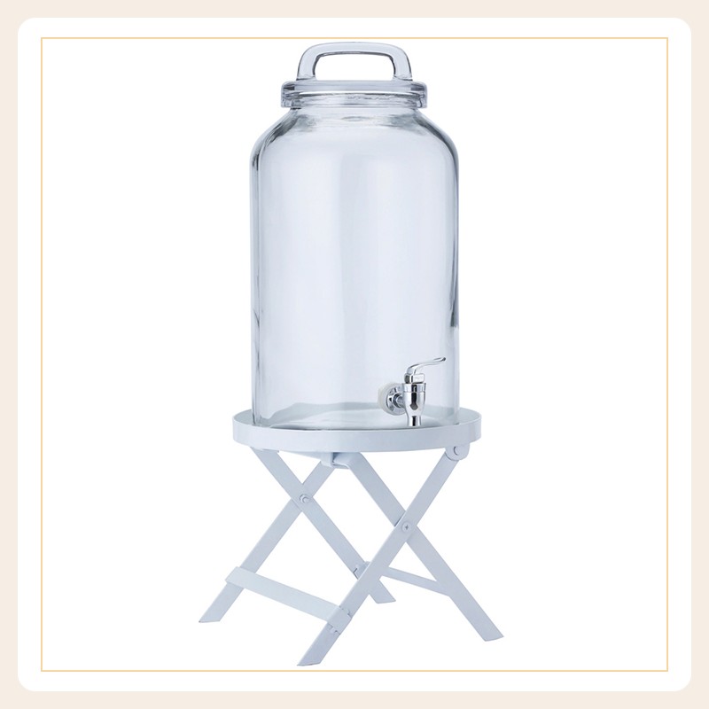 Glass Drink Dispenser With Stand China Buy Glass Drink Dispenser With